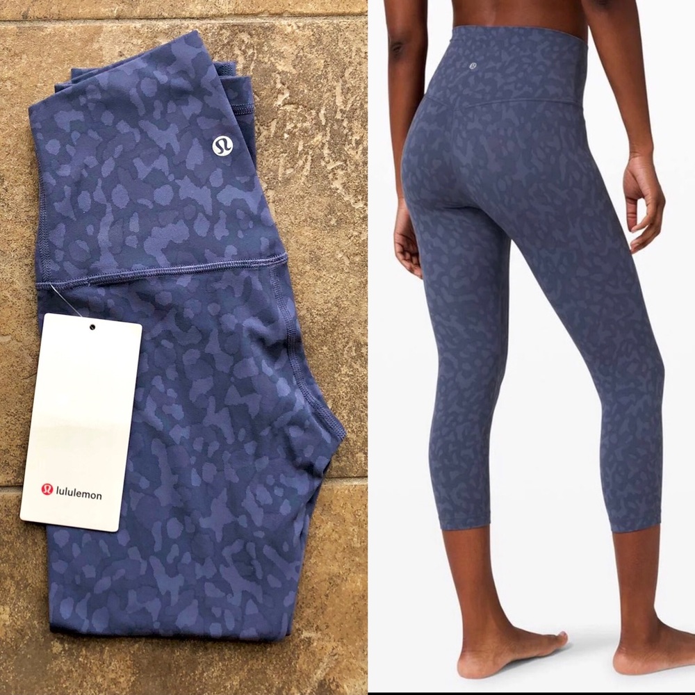 💙SOLD💙NWT Lululemon Align Blue Formation Camo